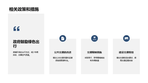 交通拥堵问题与解决方案