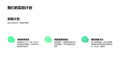 春分科学实验探究