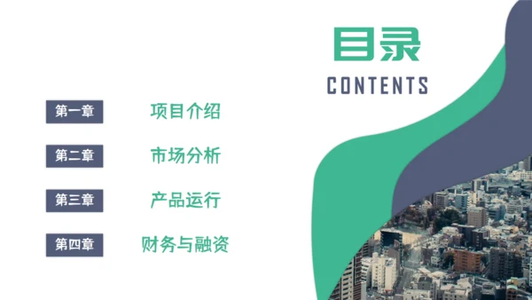 项目市场分析报告通用PPT模板