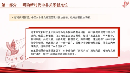 谱写新时代全天候中非命运共同体新篇章党课PPT课件