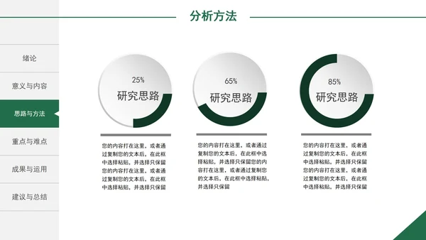 毕业论文答辩PPT模板