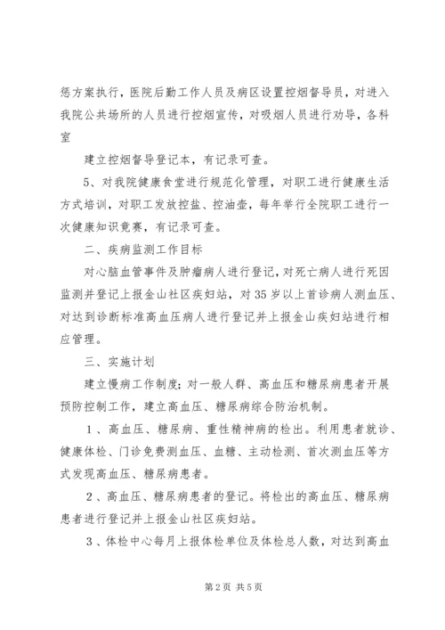 慢性病管理工作计划 (4).docx