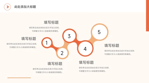 橙色图文简洁企业商业计划书PPT模板