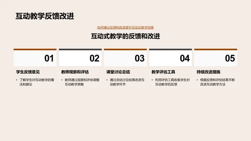 探索互动教学