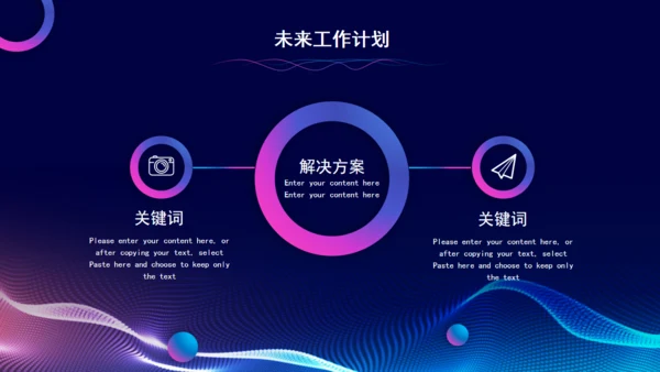 预见未来科技风通用PPT模板