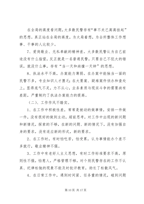 转变作风优化环境集中整治自查自纠报告.docx