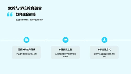 家校协同提升文学素养