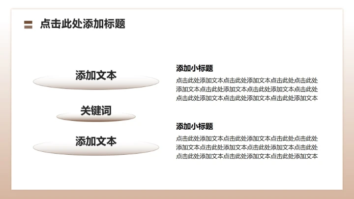 棕色商务风大学生职业生涯规划竞赛PPT模板