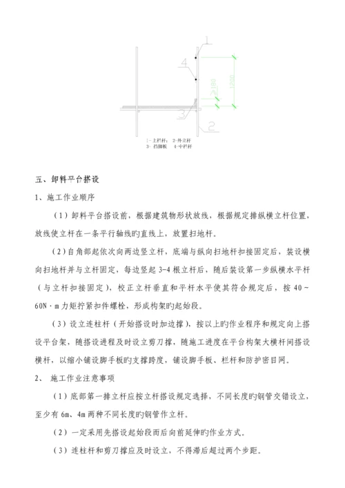 卸料平台综合施工专题方案.docx