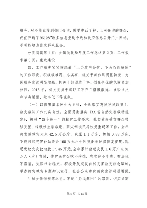 乡镇民政局年度工作总结.docx