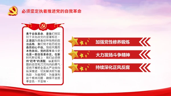 党的领导政治优势两个确立党课主题党日PPT