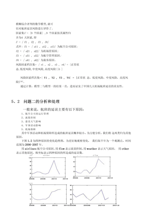 航班延误问题数学建模论文正文终稿.docx