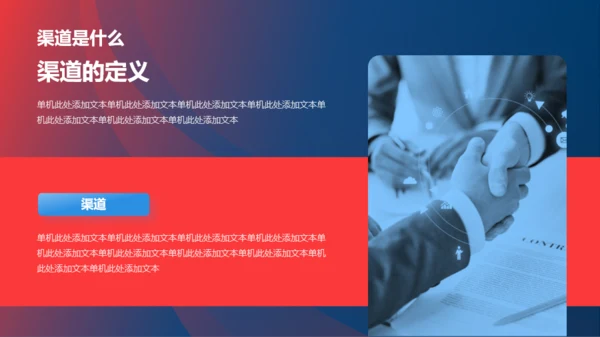 红蓝创意营销渠道管理与建设PPT