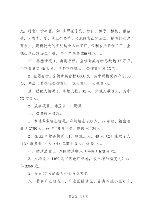 乡镇经济发展战略的调研报告.docx