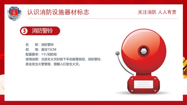 政府部门消防安全培训PPT模板