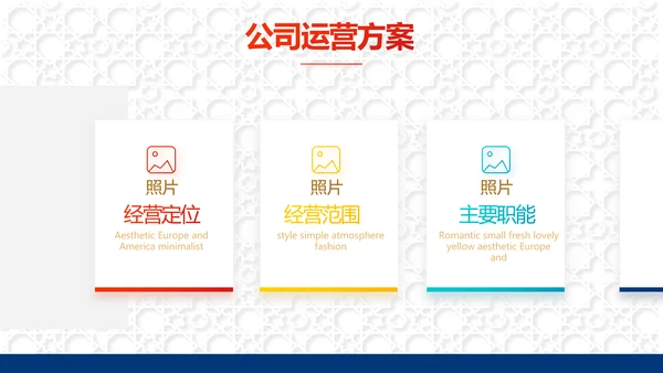炫彩高端霸气创业融资计划书商业计划书PPT
