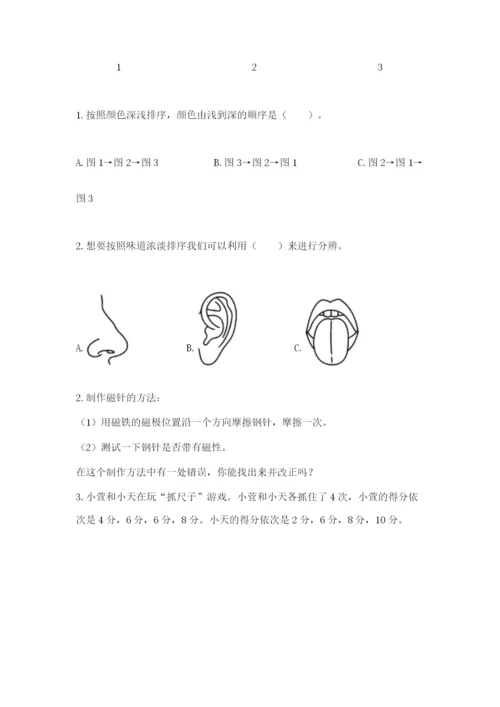 教科版小学科学二年级下册期末测试卷1套.docx