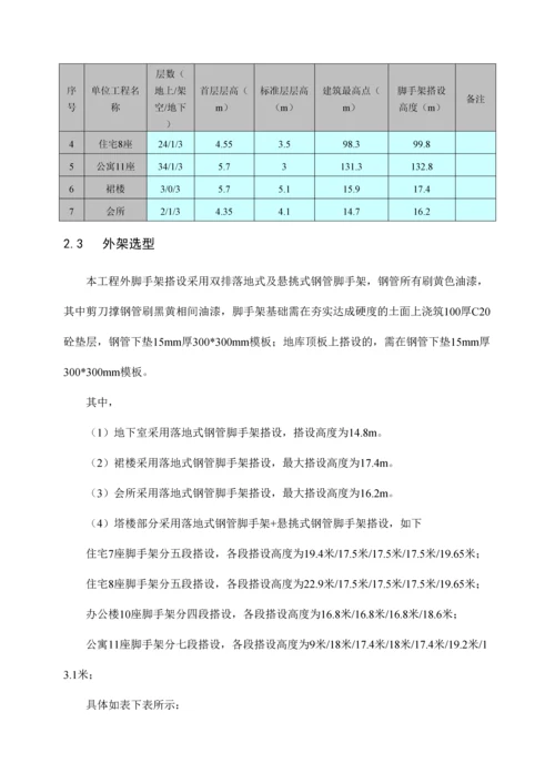 脚手架施工方案成品卸料平台报监理.docx