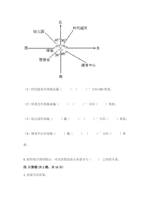 小学数学六年级上册期末测试卷精品（易错题）.docx