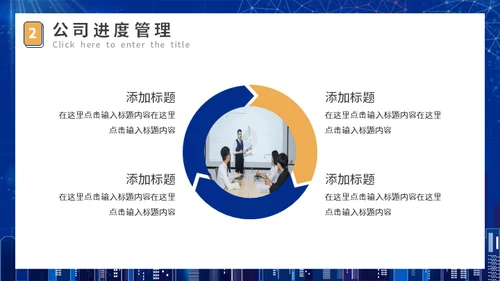 年度项目管理工作总结报告通用PPT模板