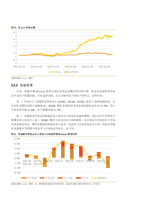 基金业绩归因模型的解析与探讨