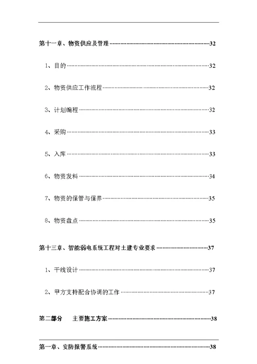 智能化社区系统安装调试工程方案