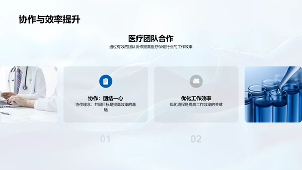 医疗团队协作效能提升PPT模板