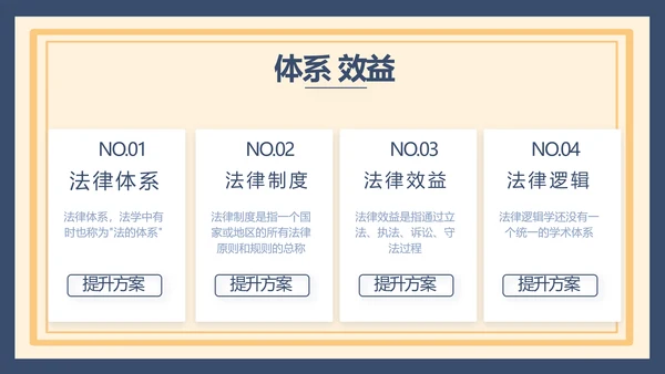 蓝色法律新规知识讲座培训宣传PPT