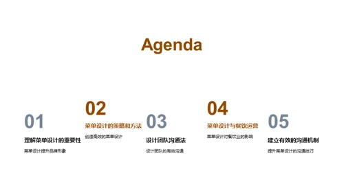 精妙菜单设计策略