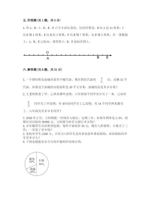 冀教版六年级下册期末真题卷及答案（考点梳理）.docx