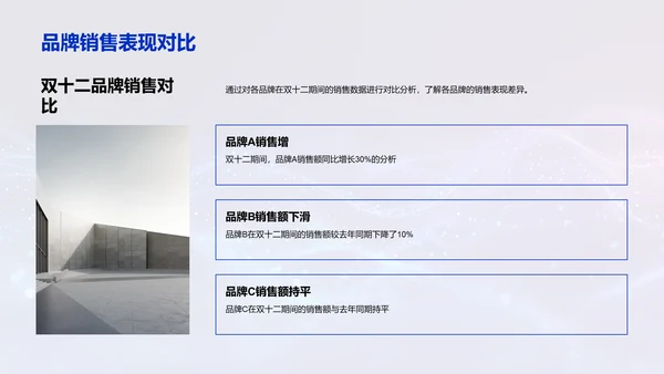 双十二科技销售研究PPT模板