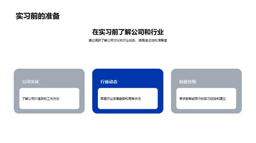 实习之路全解析