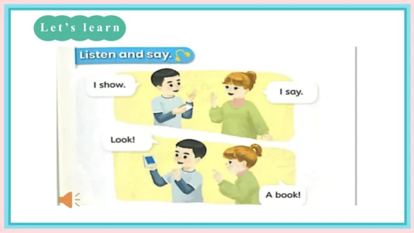 一年级英语上学期 Unit 3 Look,listen and learn Lesson 3 课件
