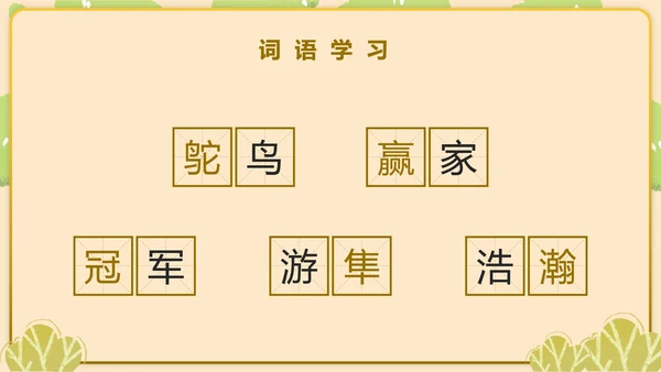 部编版五年级上第七课什么比烈豹的速度更快PPT模板