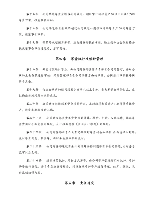 21-【标准制度】-筹资管理暂行办法.docx