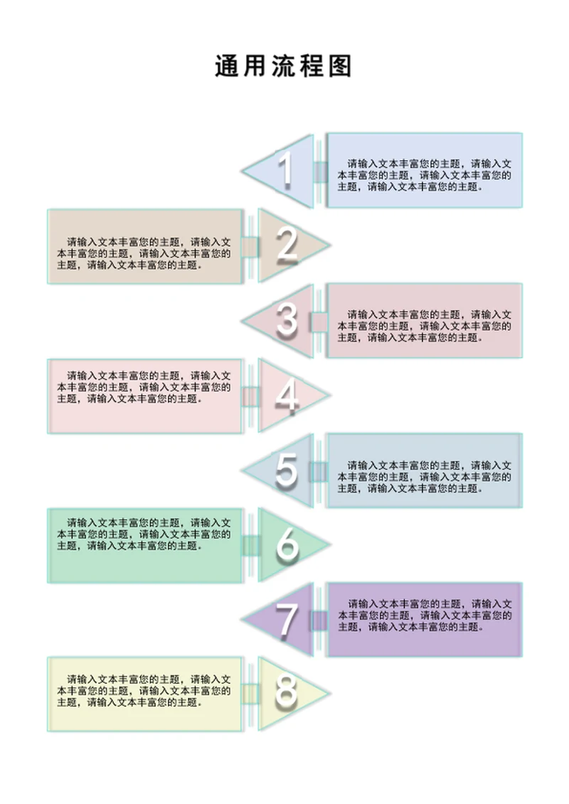 通用流程图