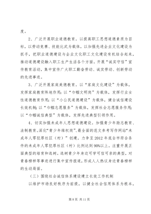 在全市道德领域突出问题专项教育和治理活动汇报会上的发言.docx