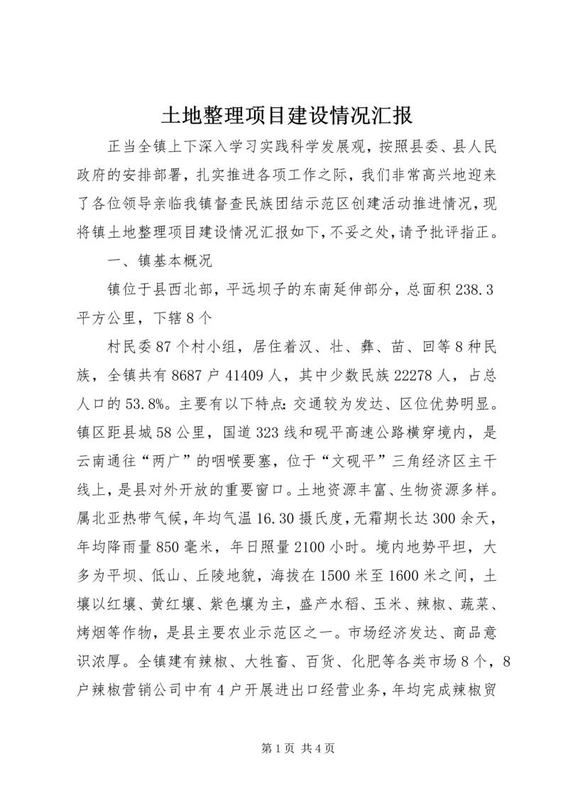 土地整理项目建设情况汇报 (5).docx