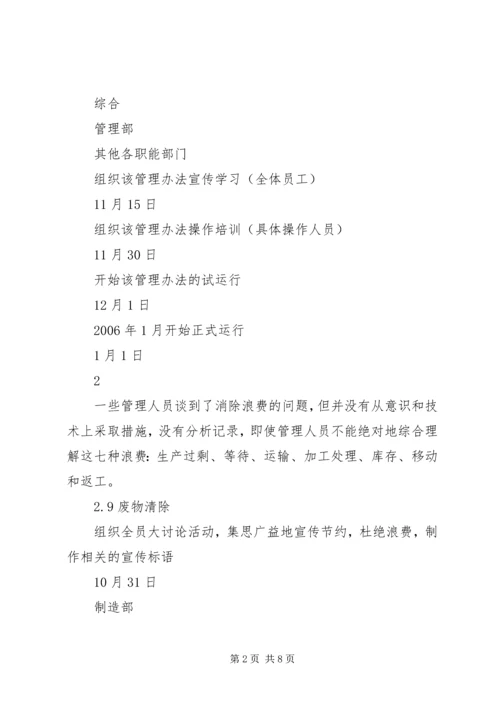 庞巴迪公司对公司现场评估审核不符合项整改计划.docx