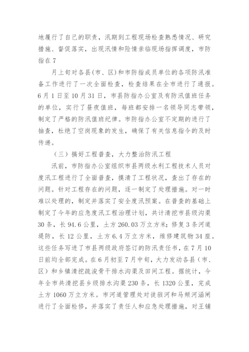 年度防汛工作总结.docx