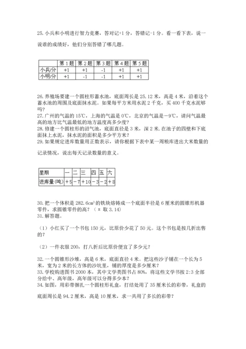 六年级小升初数学应用题50道附参考答案（培优）.docx
