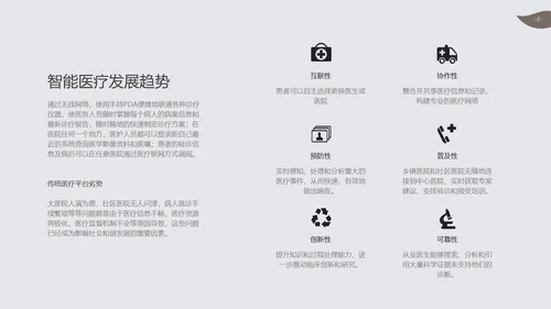 智能医疗医学解决方案通用PPT模板