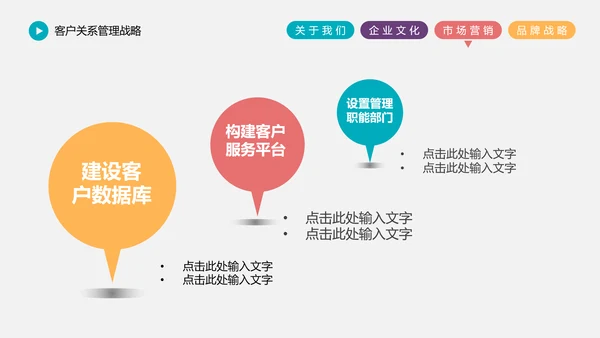 精品大气企业宣传市场营销战略