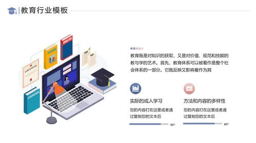 2021年马卡龙配色在线教育培训机构学校招生宣传通用PPT