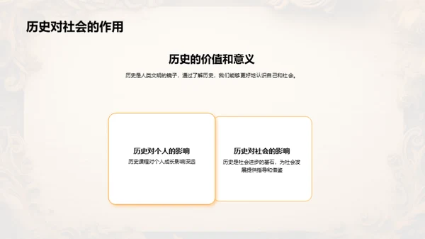历史教学新视角