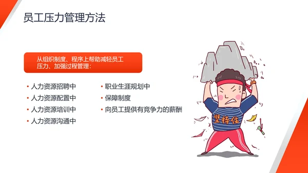 压力与情绪培训PPT模板