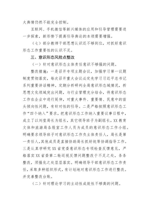 【意识形态】教育局2022年意识形态工作落实情况汇报.docx