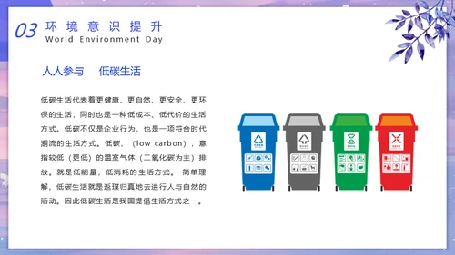 世界环境日通用PPT课件