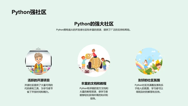 Python编程基础PPT模板