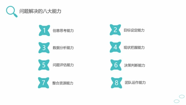 问题能力与解决技巧通用PPT课件模板